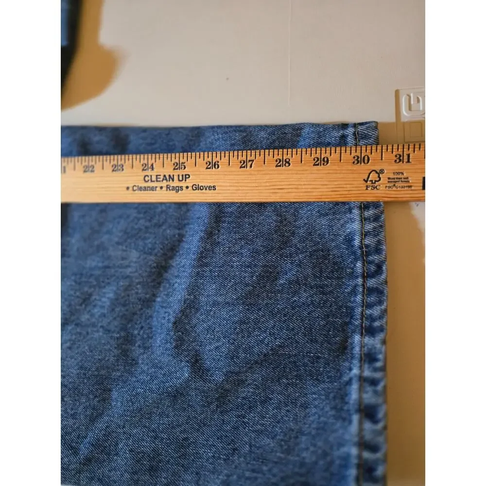 Levi's 550 Relaxed Fit Mens Blue Cotton Denim Jeans‎ 44 x 30